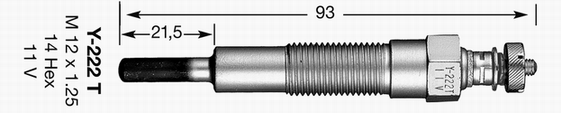 NGK 7628 Candeletta-Candeletta-Ricambi Euro